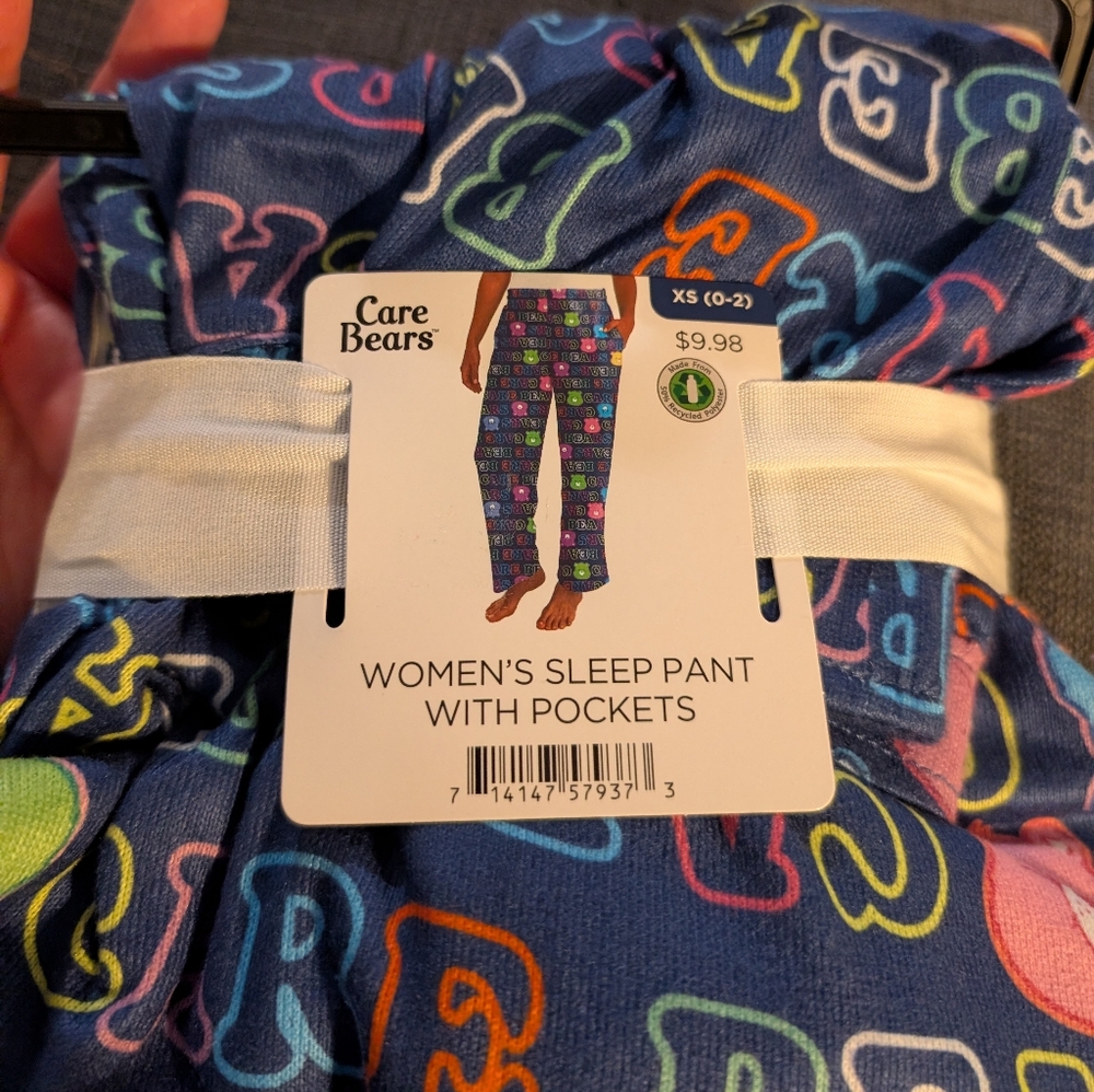 Women's Care Bear Pajama Pants! - Picture 2 of 3